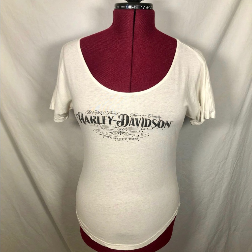 Harley-Davidson White Shirt